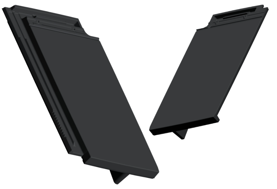 Tondach Planoton9 szegélycserép antracit